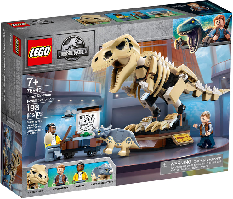 LEGO 76940 JURASSIC WORLD T. REX DINOSAUR FOSSIL