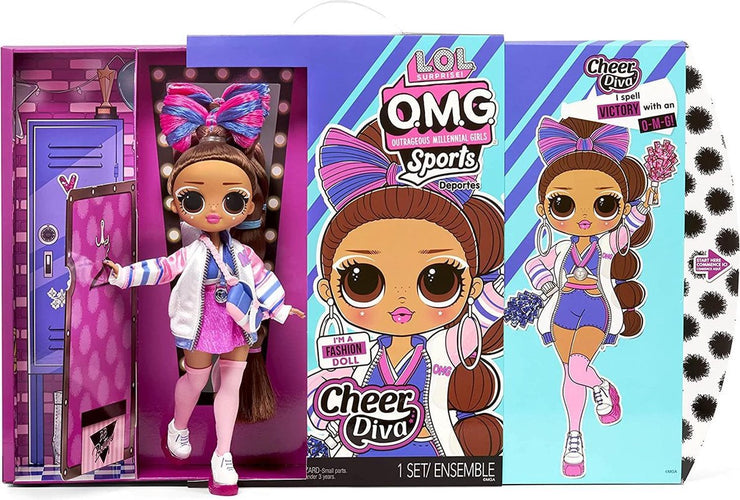 LOL SURPRISE OMG SPORT DOLL CHEER