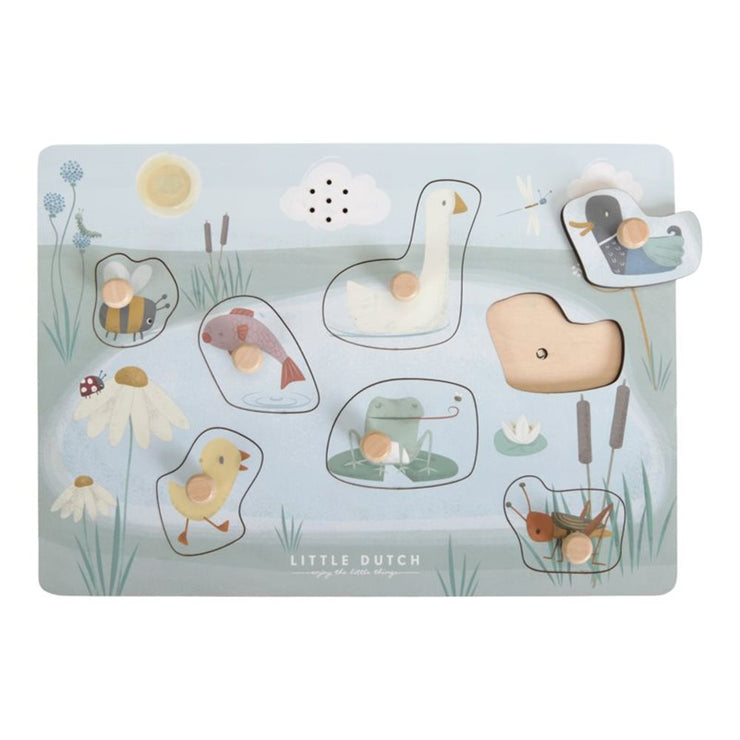 LITTLE DUTCH GELUIDEN PUZZEL LITTLE GOOSE
