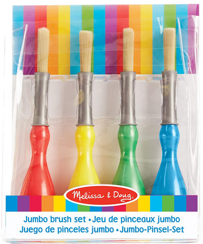 JUMBO PAINT BRUSHES SET/4