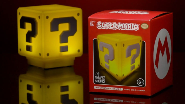 SUPER MARIO MINI Q BLOCK LIGHT