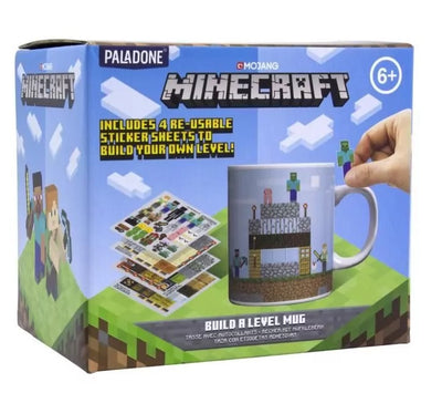 MINCECRAFT BUILD A LEVEL MUG