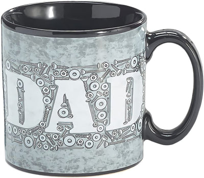 Mug 13 oz Dad with Nut and Bolts