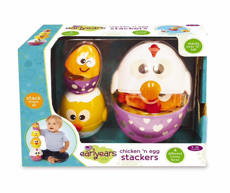 EarlYears Chicken 'N Egg Stackers