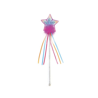 GLITTER RAINBOW WAND FUCHSIA