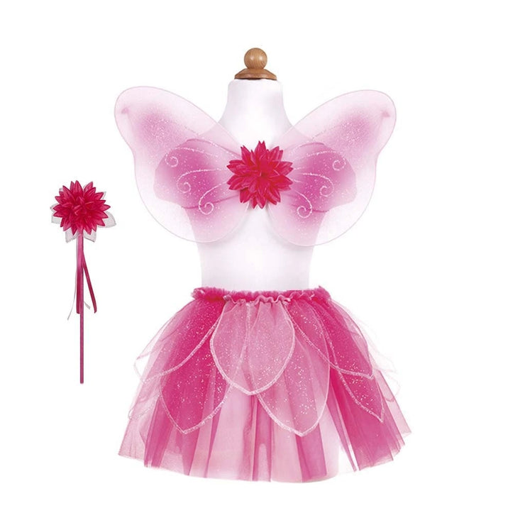 FANCY FLUTTER SKIRT, WAND & WINGS 4-6