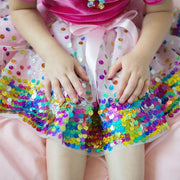 PINK PARTY FUN SEQUIN SKIRT 4-6