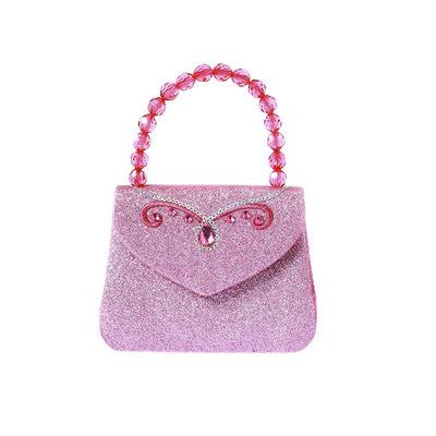 GLITTER HANDBAG PINK