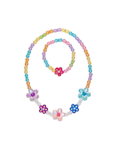 BLOOMING BEADS NECKLACE/BRACELET SET