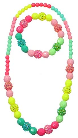 VIVIDLY VIBRANT NECKLACE BRACELET SET