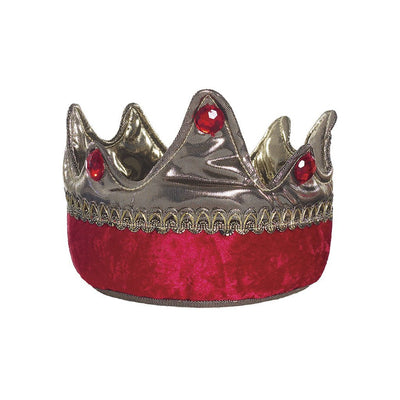 KING CROWN GOLD/RED