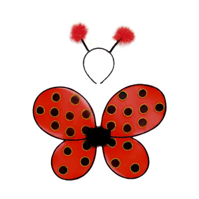 LADYBUG WINGS & HEADBAND