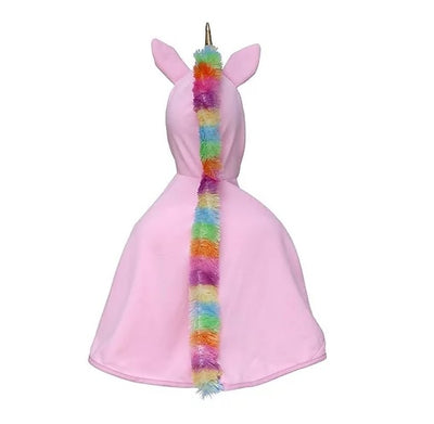 TODDLER UNICORN CAPE PINK 2/3T