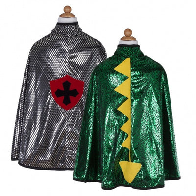 REVERSABLE DRAGON/KNIGHT CAPE 5/6