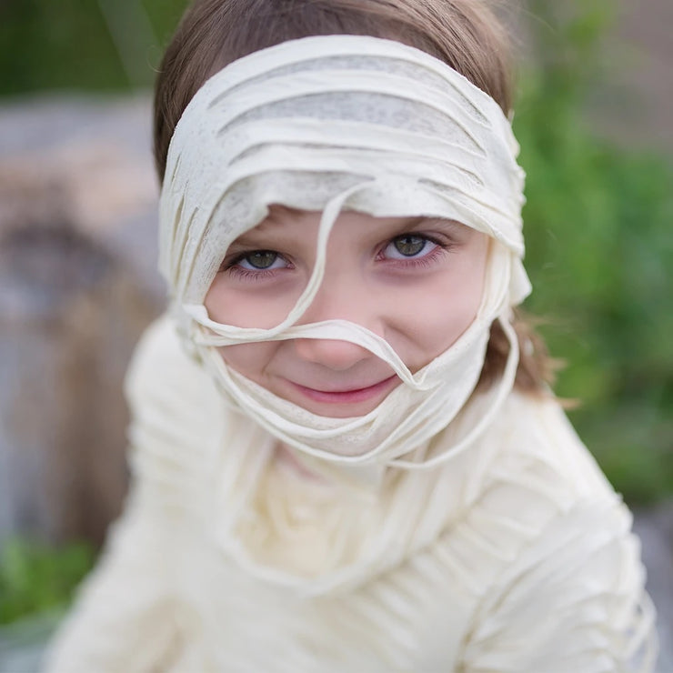 MUMMY COSTUME WITH BEIGE PANTS 3/4