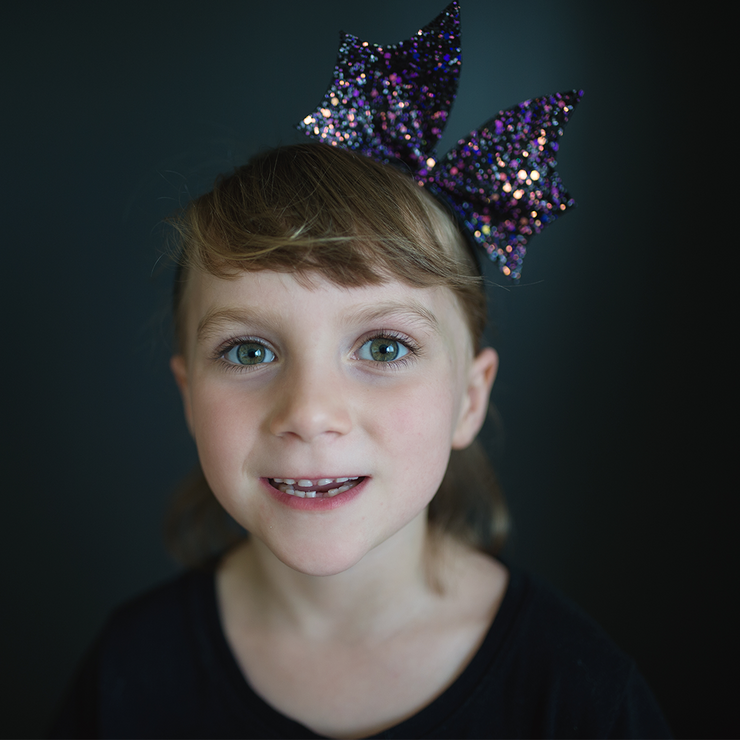 BAT BOW HEADBAND