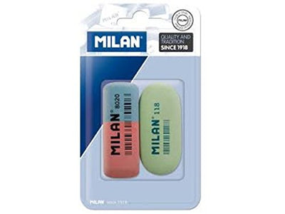 2PC ERASER 8020/118 ERASER SET