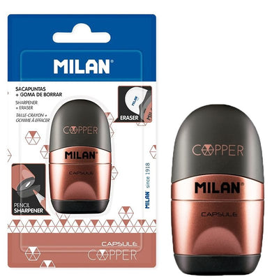 ERASER & SHARPENER COPPER BLACK CAPSULE