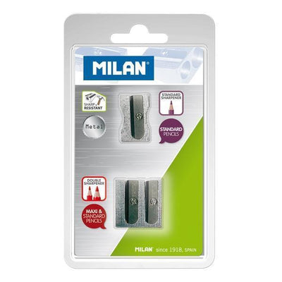 BLISTER 2 ALUMINIUM SHARPENERS