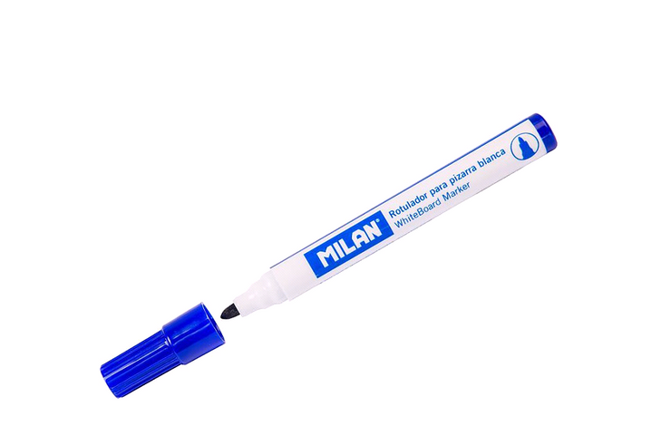 WHITEBOARD MARKERS BLUE ROUND TIP