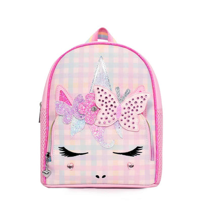 MINI BACKPACK GWEN GINGHAM GLITTER