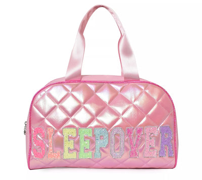 DUFFLE BAG SLEEPOVER DIAMOND QUILTED