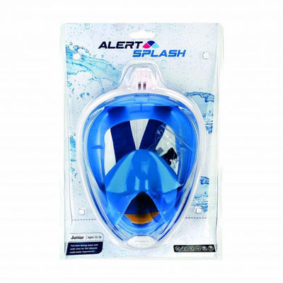 Alert Splash Blue Snorkel Mask S/M