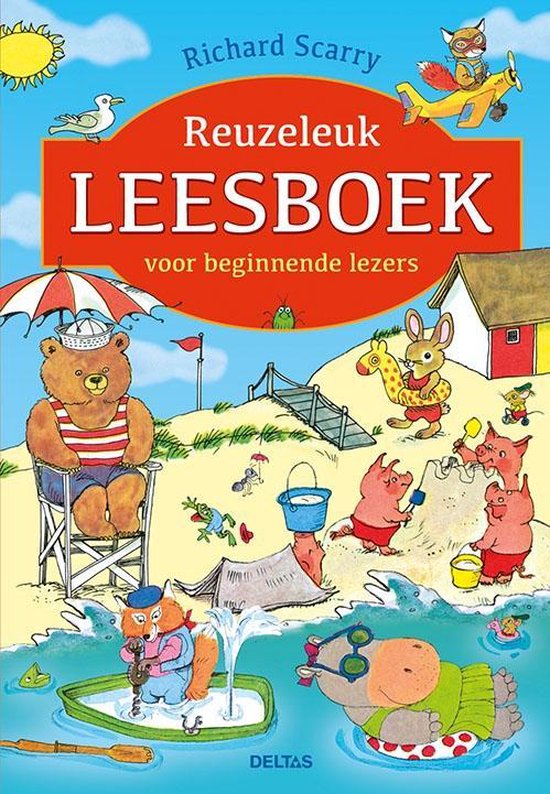 RICHARD SCARRY REUZELEUK LEESBOEK VOOR BEGINNENDE LEZERS