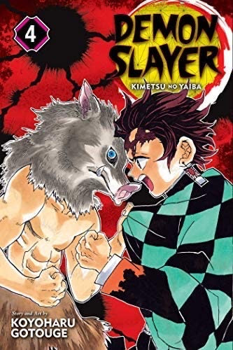 DEMON SLAYER: KIMETSU NO YAIBA # 4 KOYOHARU GOTOUGE