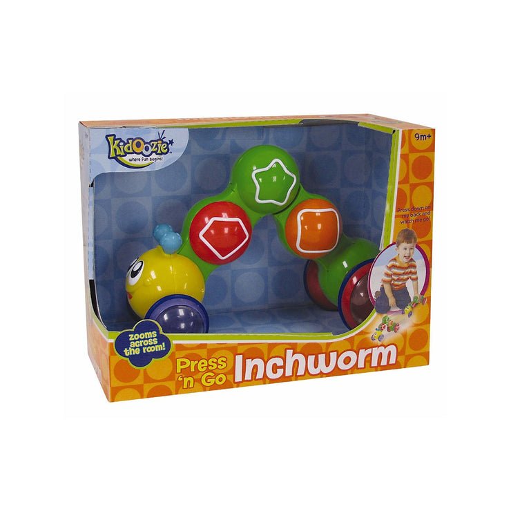 Kidoozie Press 'N Go Inchworm
