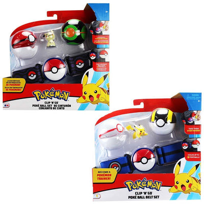Pokémon Clip 'N' Go Poké Ball Set Asst