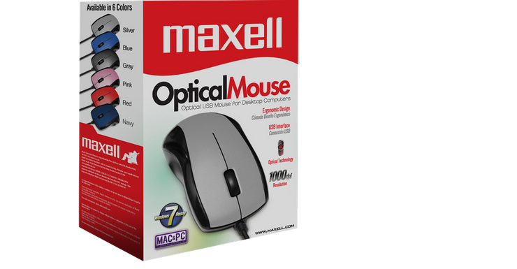 OPTICAL MOUSE SILVER