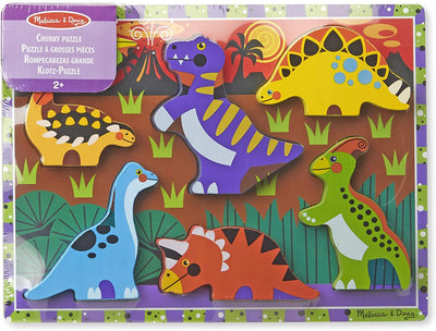 Melissa & Doug Chunky Puzzle Dinosaurs