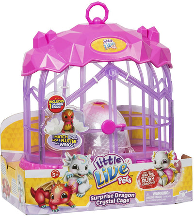 Little Live Pets Surprise Dragon Crystal Cage