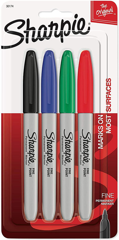 SHARPIE FINE 4-COL MARKER