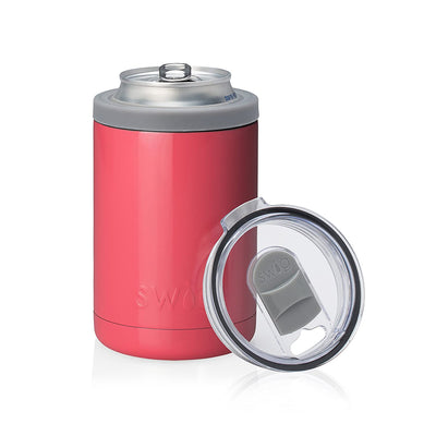 SWIG 12OZ COMBO COOLER-CORAL