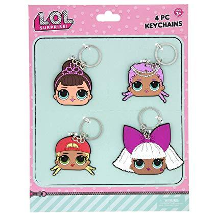 LOL Surprise 4PCS Keychains