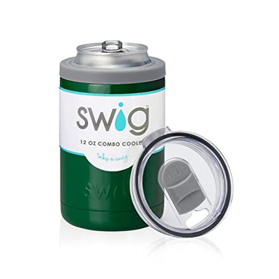 SWIG 12OZ COMBO COOLER-GREEN