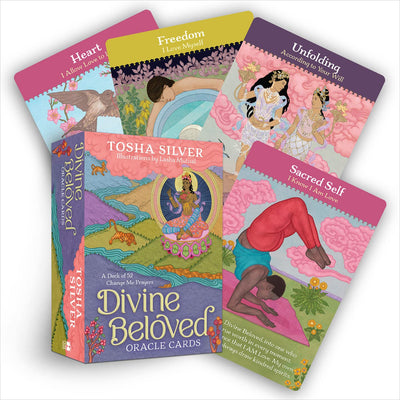 DIVINE BELOVED ORACLE CARDS - TOSHA SILVER