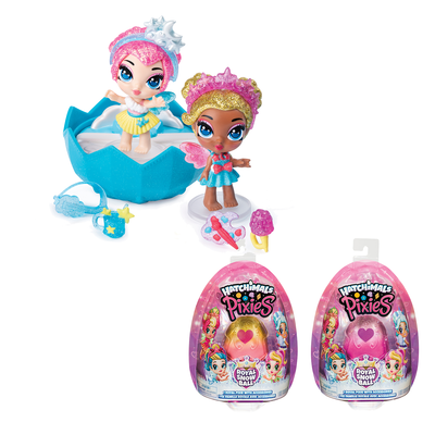Hatchimals Pixies Royal Snow Ball 1 Royal Pixie with Accessories