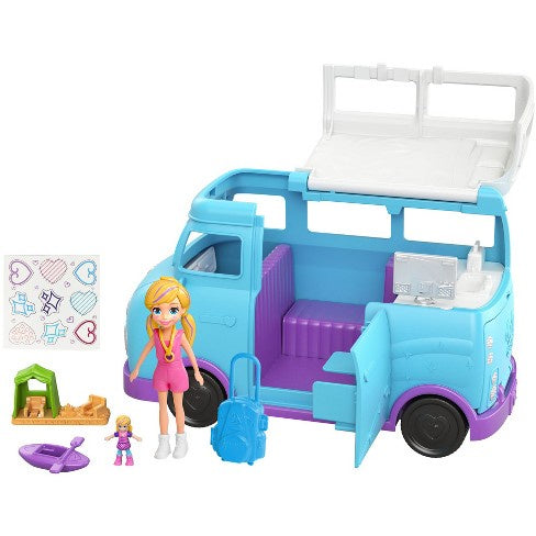 POLLY POCKET GLAMPING VAN