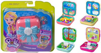 POLLY POCKET HIDDEN HIDEOUTS ASSORTED