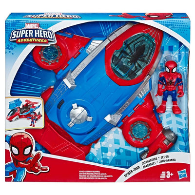 SUPER HEROE ADEVENTURE SPIDER MAN JET QUARTERS