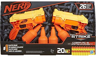 NERF ALPHASTRIKE COBRA RC 6 DUAL TARGET