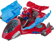SUPER HEROE ADEVENTURE SPIDER MAN JET QUARTERS