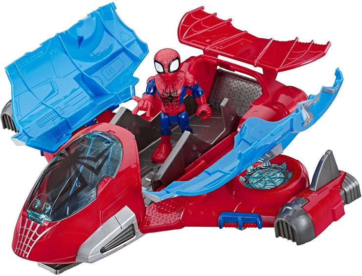 SUPER HEROE ADEVENTURE SPIDER MAN JET QUARTERS