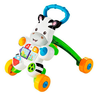 FISHER PRICE LEARN WITH ME ZEBRA WALKER