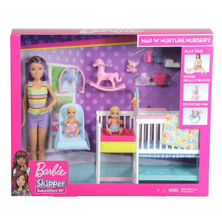 BARBIE SKIPPER NURSERY PLAY SET