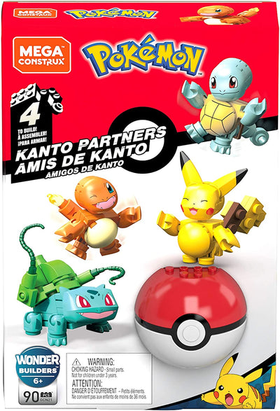 POKEMON MEGA CONSTRUX KANTO PARTNERS