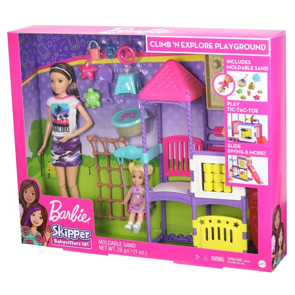 BARBIE SKIPPER CLIMB 'N EXPLORE PLAYGROUND